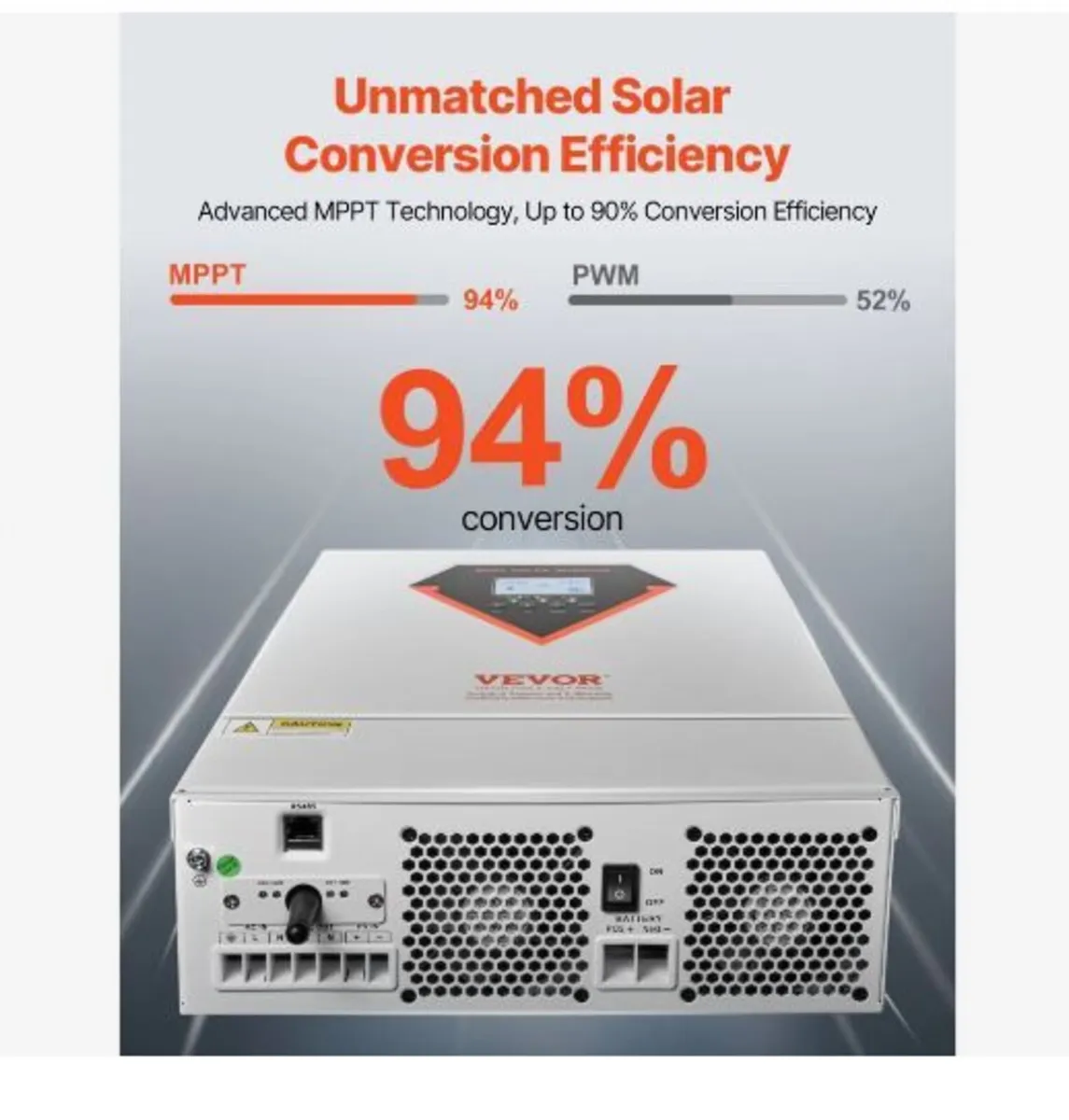 Hybrid Solar Inverter, 3500W - Image 4