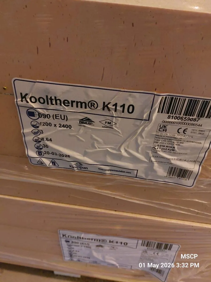 Kingspan therm K110 insulation - Image 4