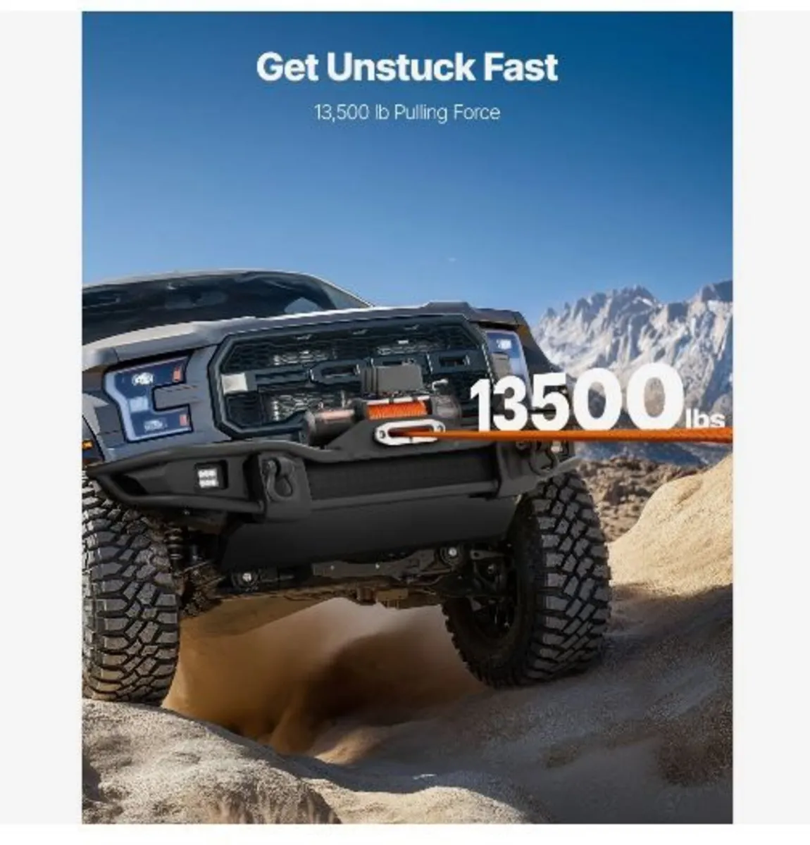 Electric Winch, 6100 kg Load Capacity - Image 3