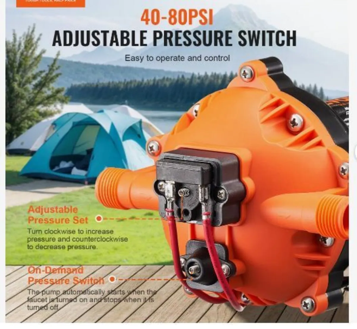 12V Diaphragm Pump - Image 2