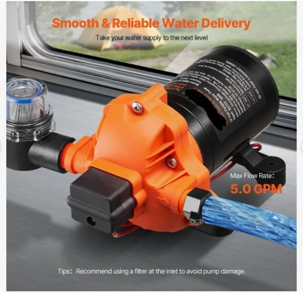 12V Diaphragm Pump - Image 4