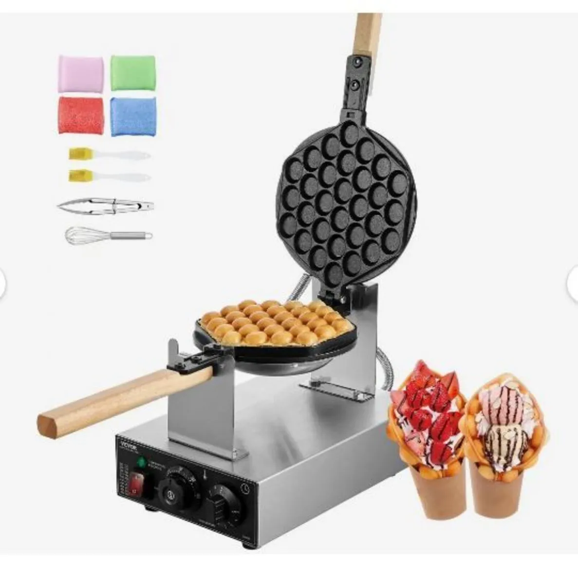 Commercial Bubble Waffle Maker - Image 1