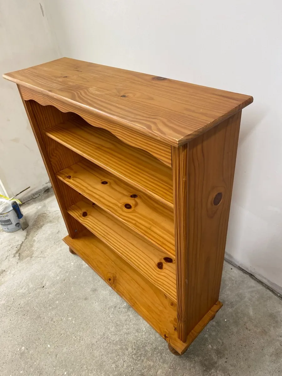 Solid Pine Bookcase - Image 2