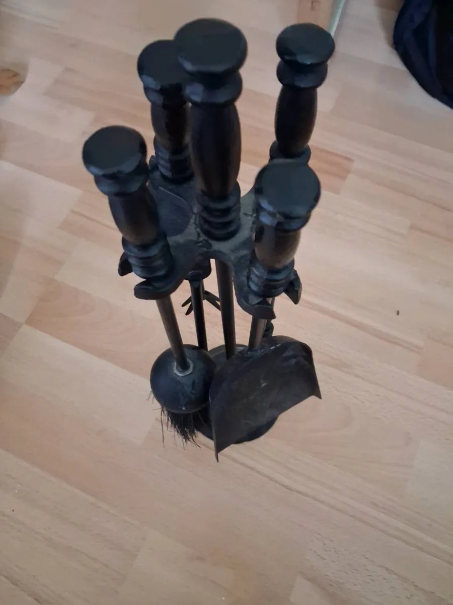 Deville stove set, and stove fan - Image 1