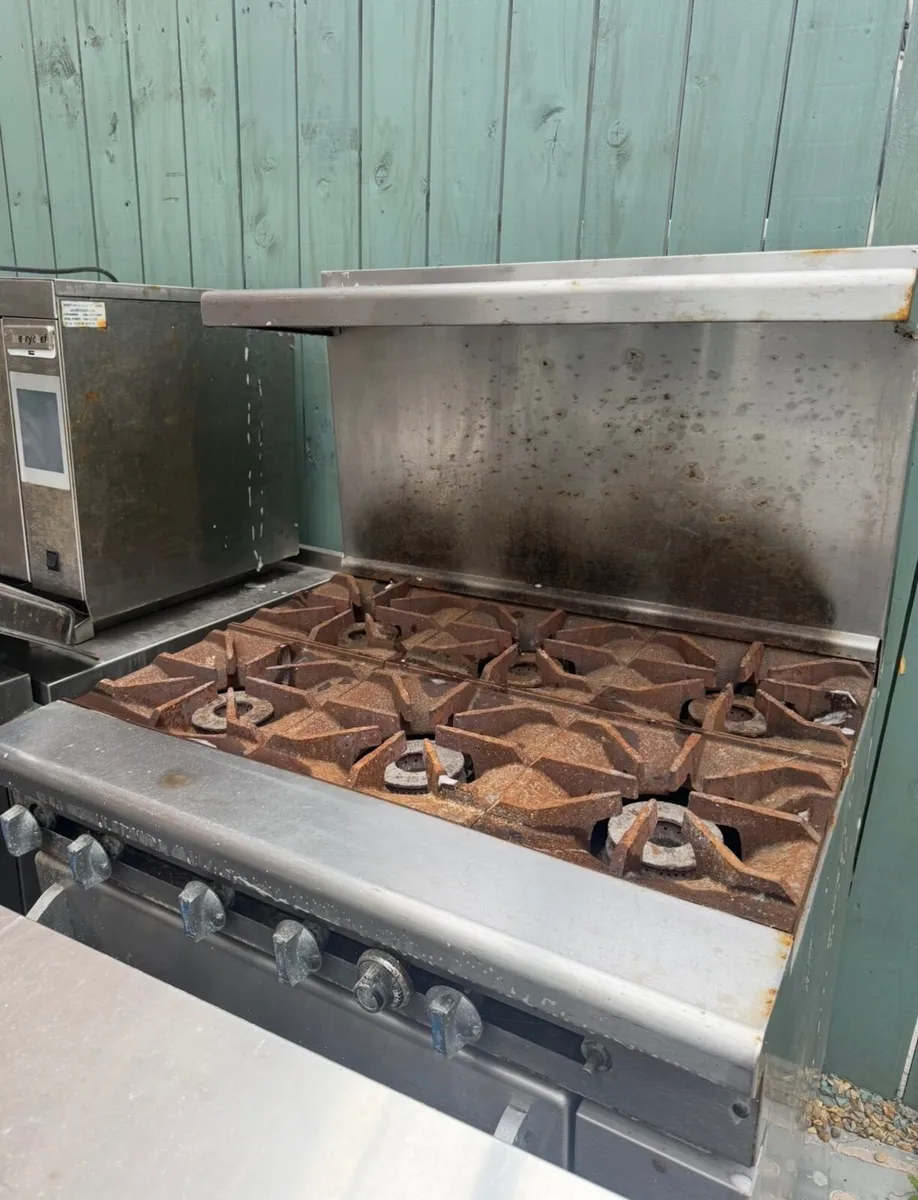 6 ring cooker natural gas