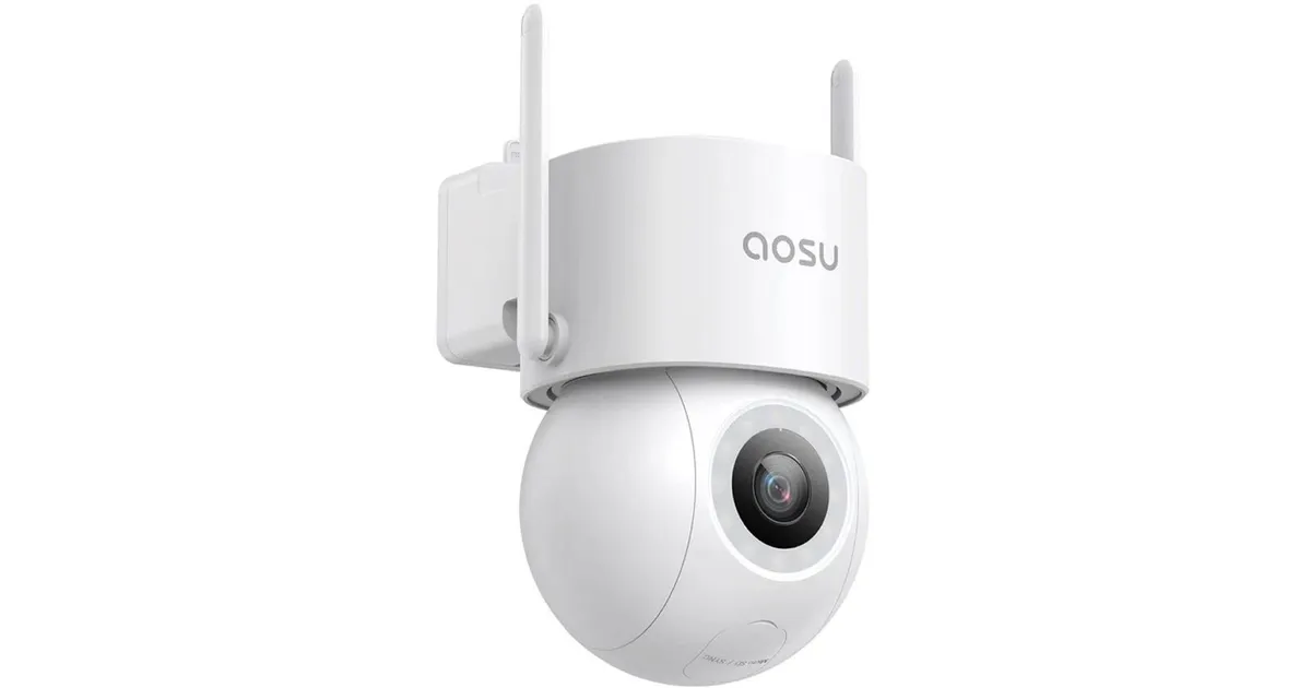 aosu 5MP UHD Wi-Fi Security Camera D1 SE with Spot - Image 1