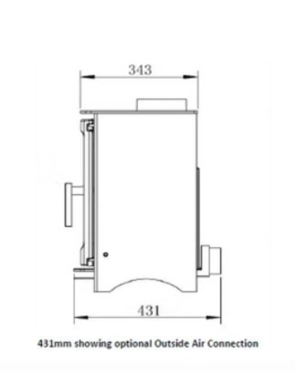 Verona Stove 8kw New - Image 4