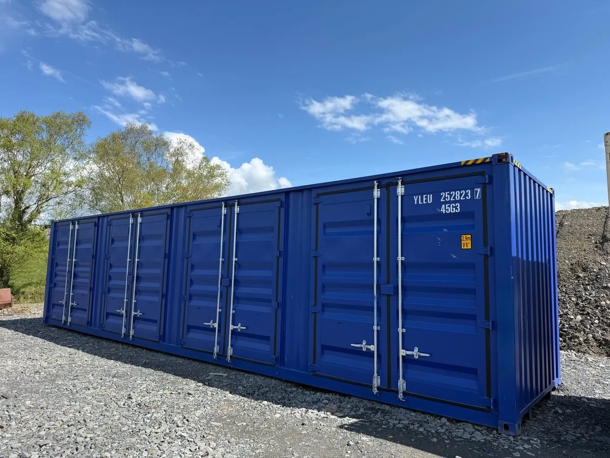 CONTAINER 40FT -SIDE OPENING DOORS + REAR DOOR - Image 2