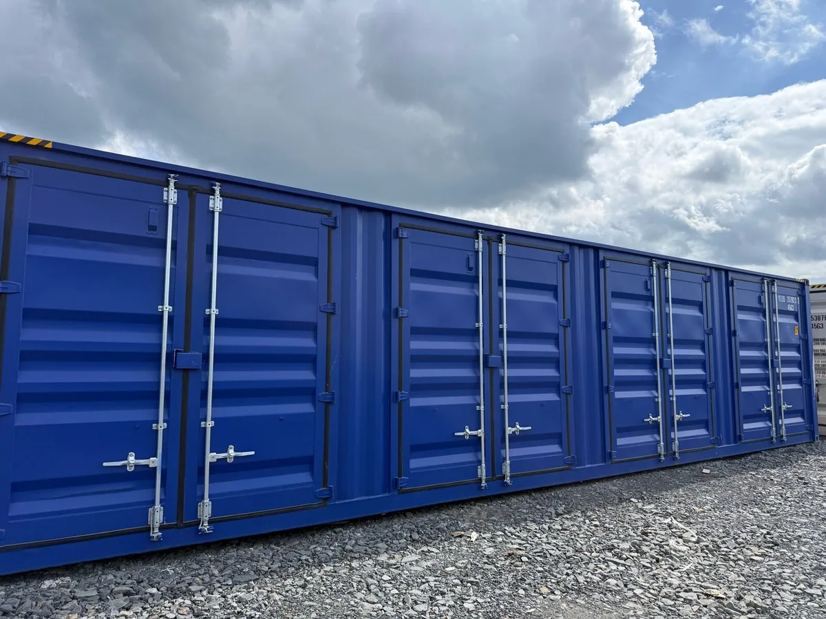 CONTAINER 40FT -SIDE OPENING DOORS + REAR DOOR - Image 3