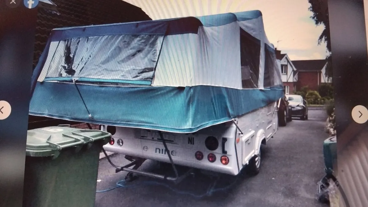 trailer tent folding camper - Image 1