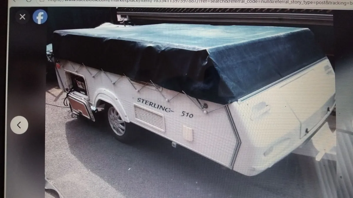 trailer tent folding camper - Image 2
