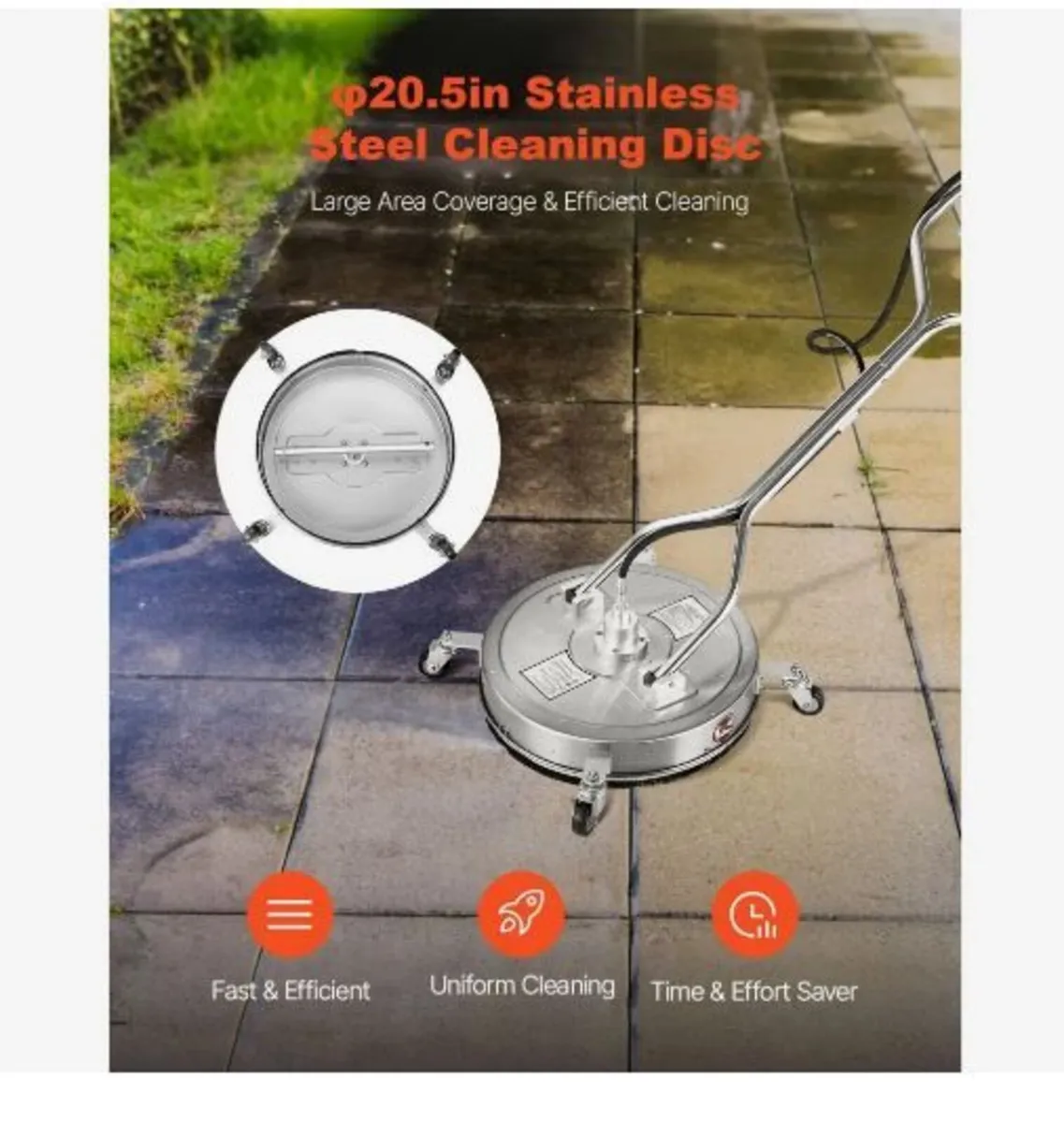 20" Pressure Washer Surface Cleaner - Image 1
