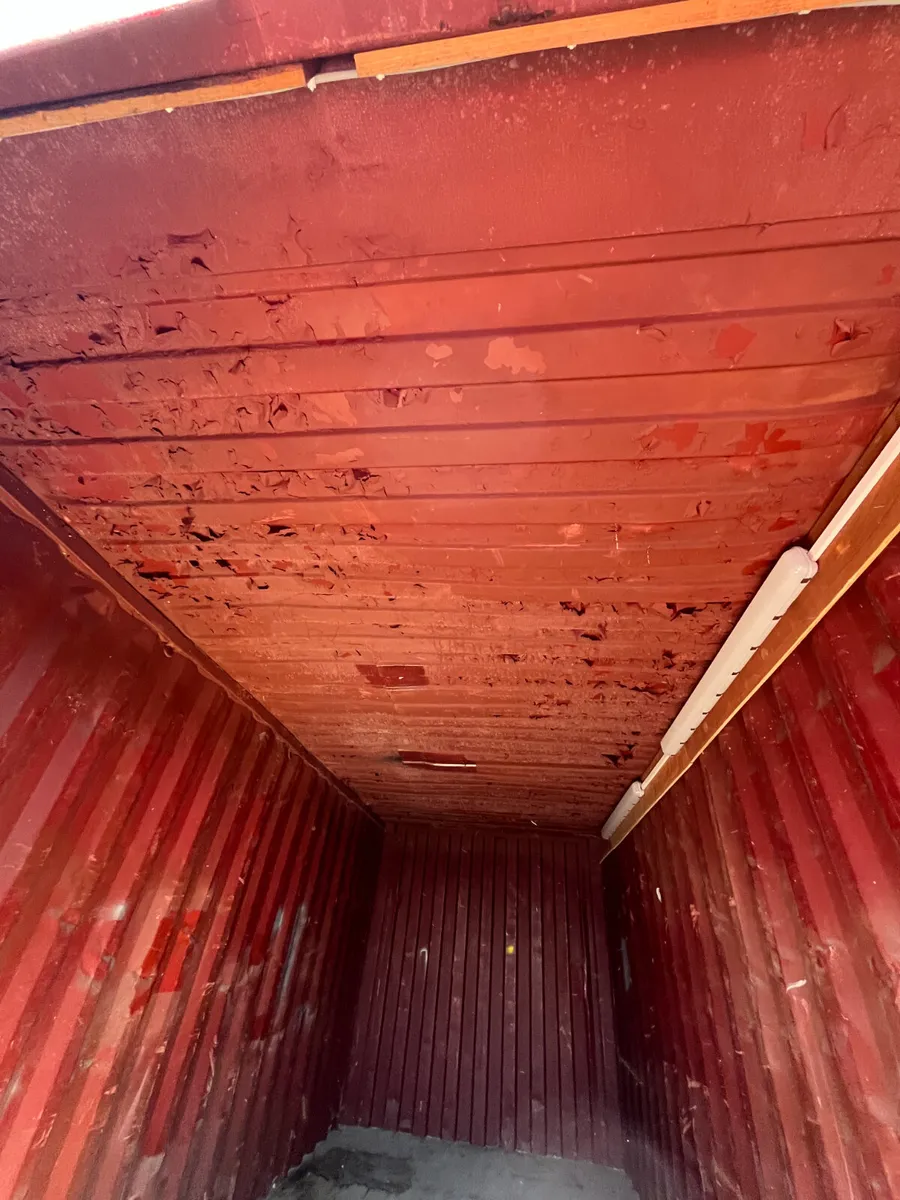 182302-7-: Ex-Hire 20x8 Shipping Container (Black) - Image 4