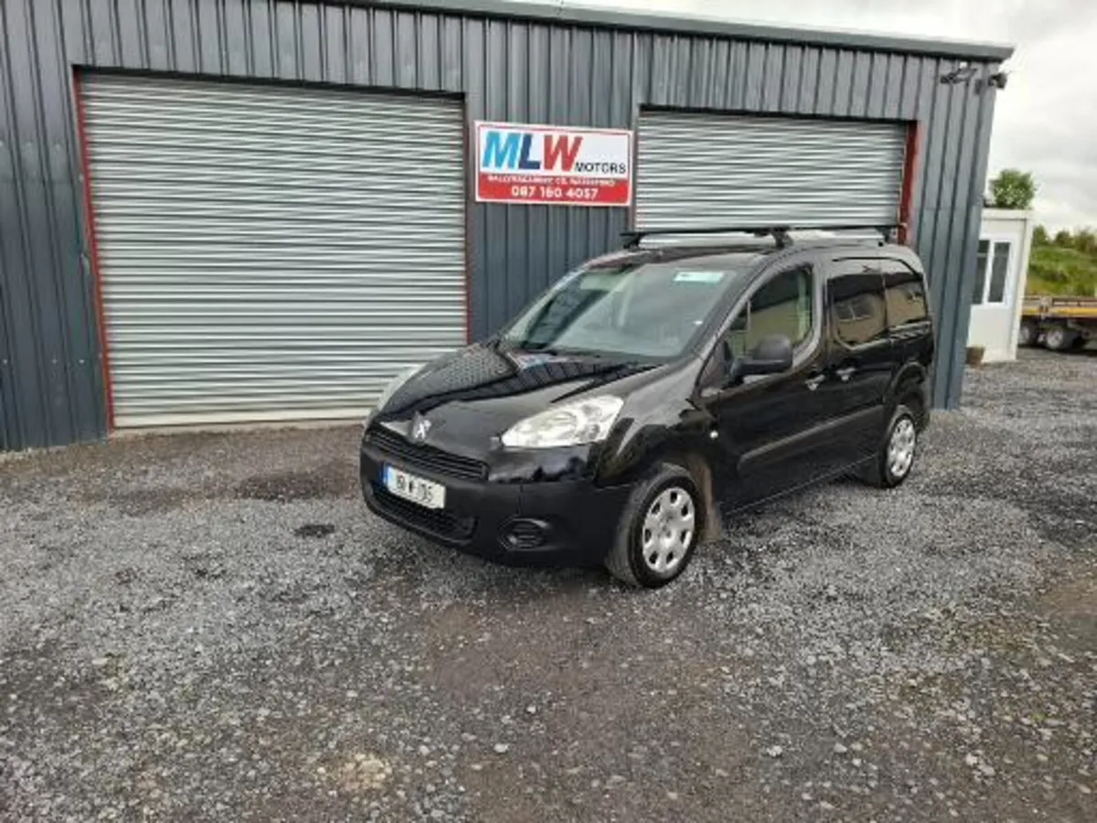 Peugeot Partner 2015 1.6 Tdi 3 Seater+Sliding door - Image 1