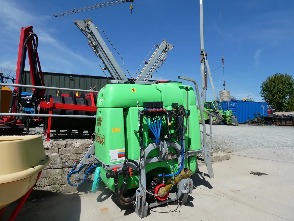 Tosello 1200lt 15m Sprayer - Image 1