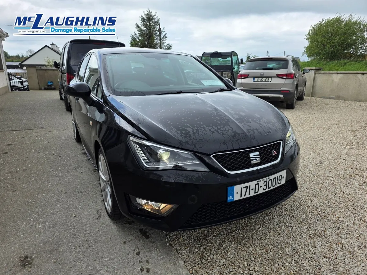 Seat Ibiza 2017 Petrol 1.2 Tsi – Damage Repairable - Image 1