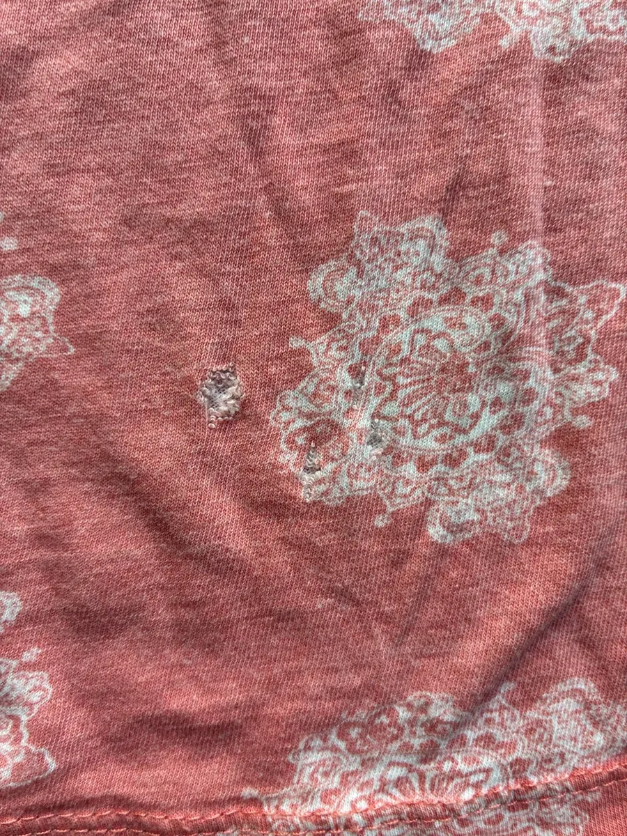 Ladies Slogan Coral-colored T-shirt - Image 2