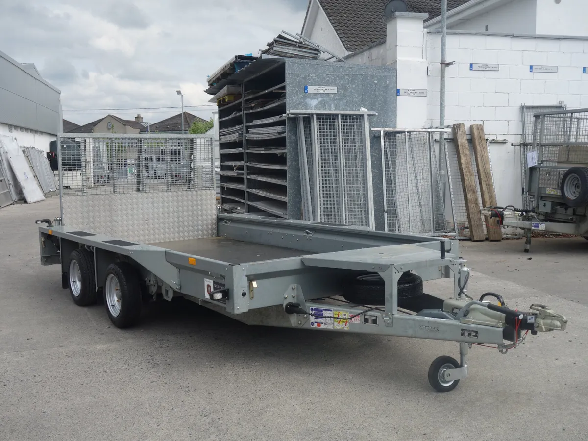T10007 Used GX126 13' x6' Plant  Ifor Williams - Image 1