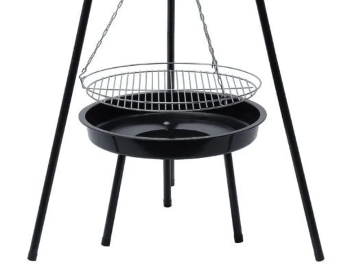 Rivon Portable Charcoal Garden Grill - Image 2