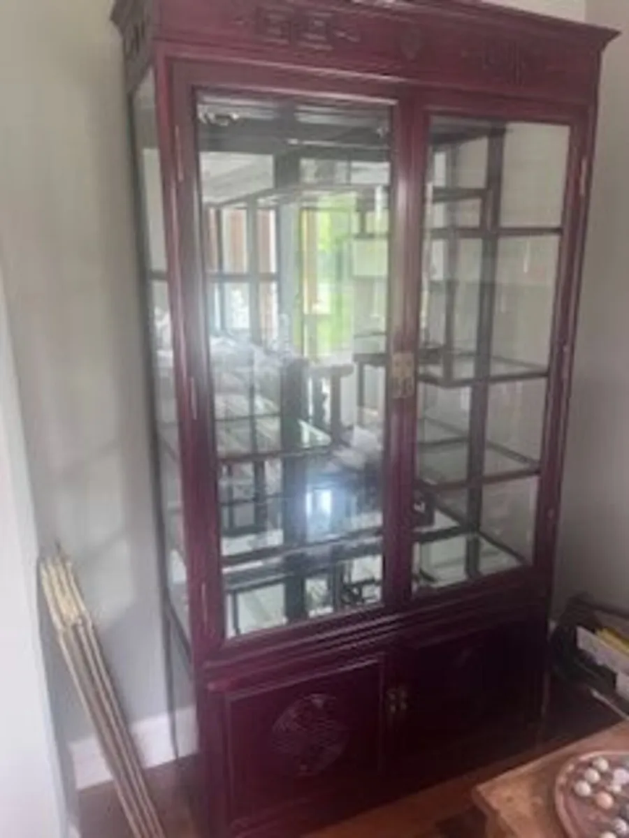 Rosewood Display cabinet
