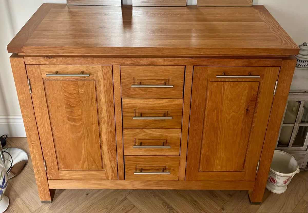 Solid Oak Units - Image 1