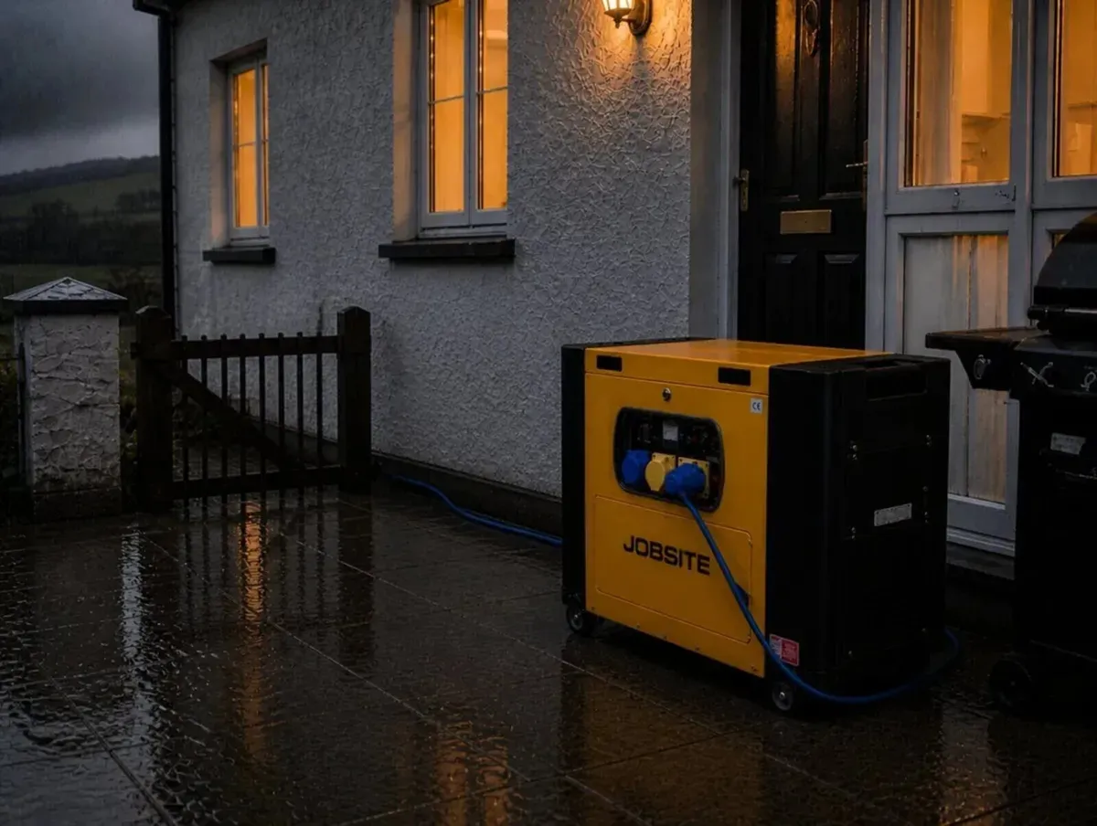 10Hp Diesel Generator5KW 115V / 230V Single Phase - Image 2