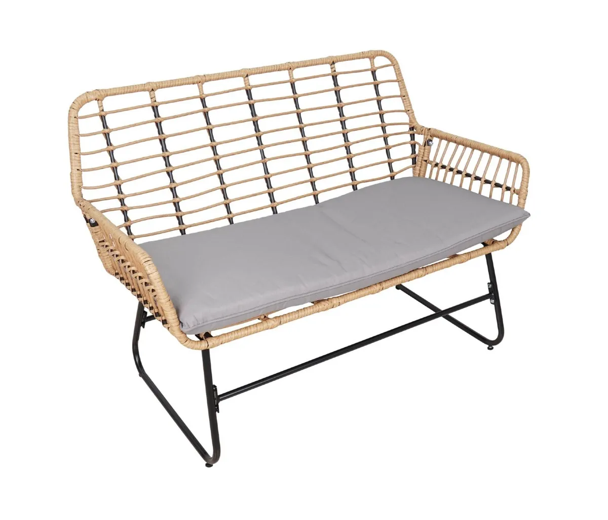Vermont  Rattan Garden Set  Armchairs Sofa Table - Image 4