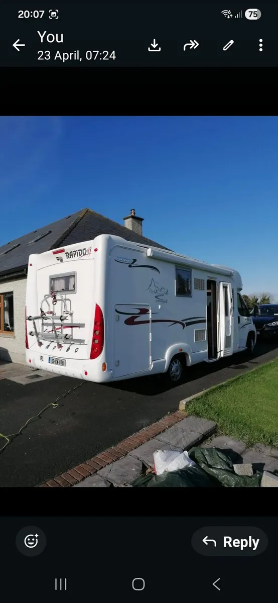 Fiat Ducato Rapido 7097F Motor Home - Image 1