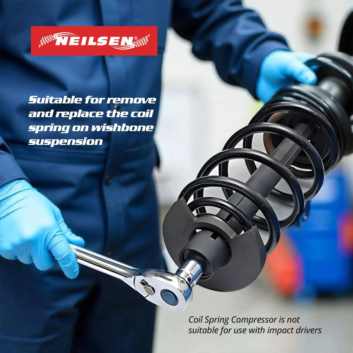 Telescopic Coil Spring Compressor - Image 4