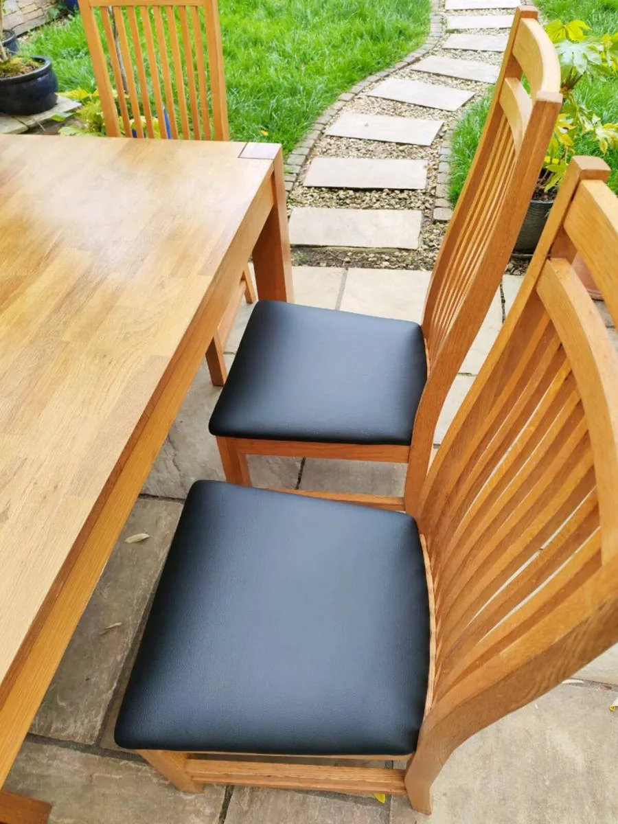 6 kitchen dining chairs - Image 3