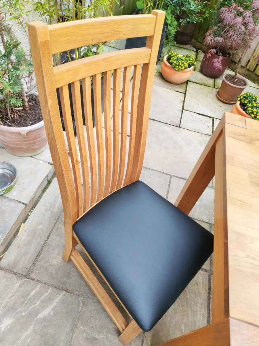6 kitchen dining chairs - Image 4