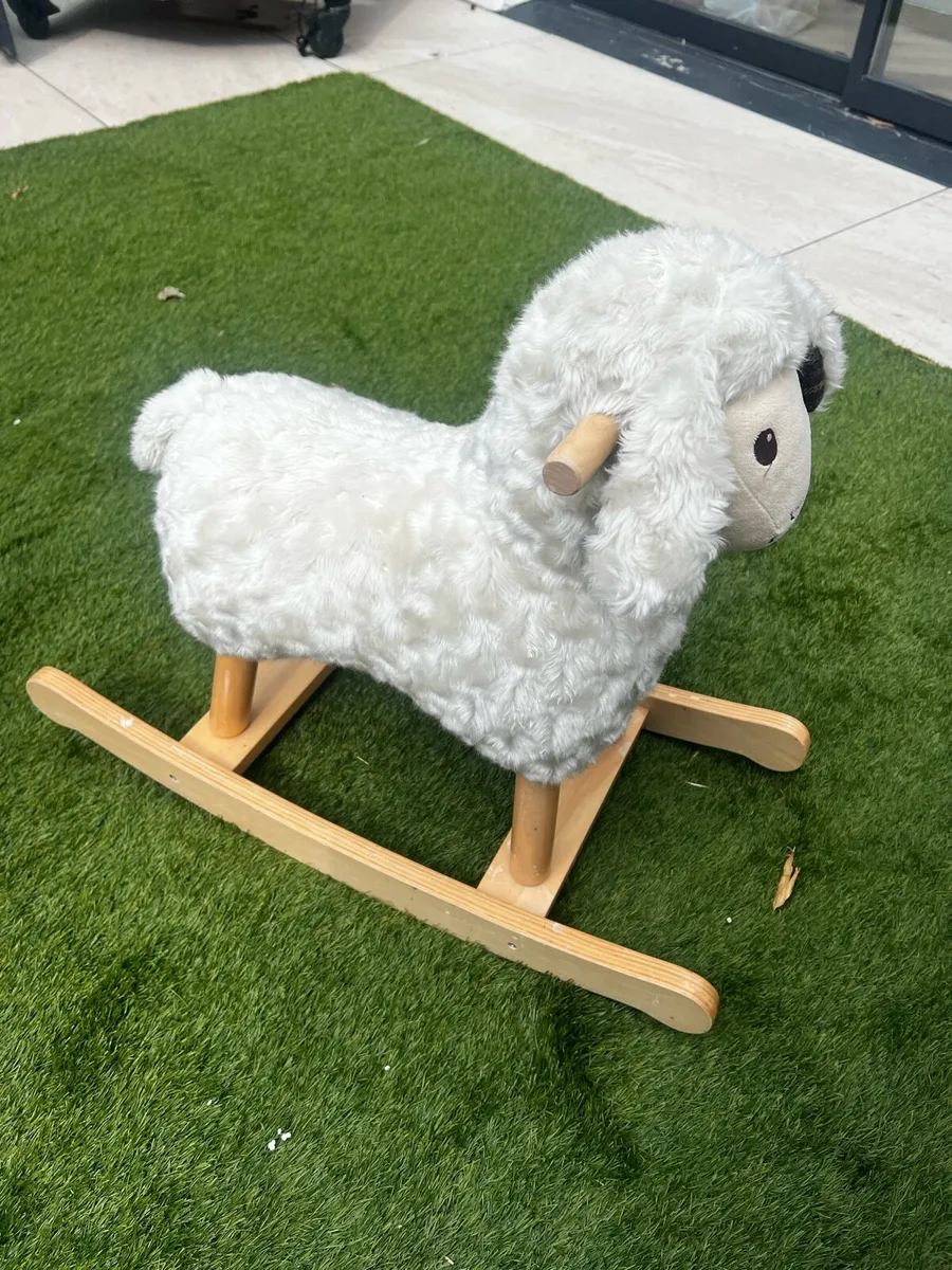 Rocking horse sheep - Image 1