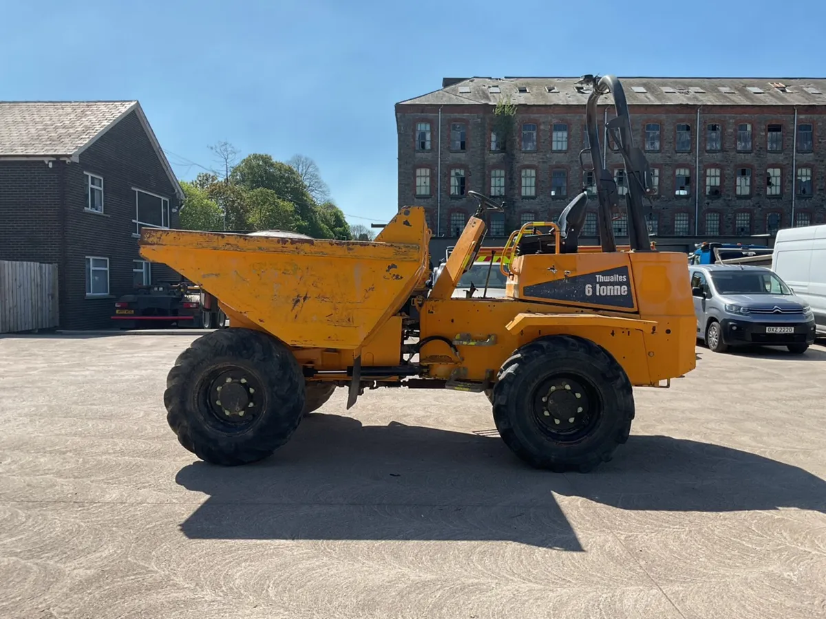 2018 THWAITES MACH2060 6Ton Front Tip Dumper - Image 3