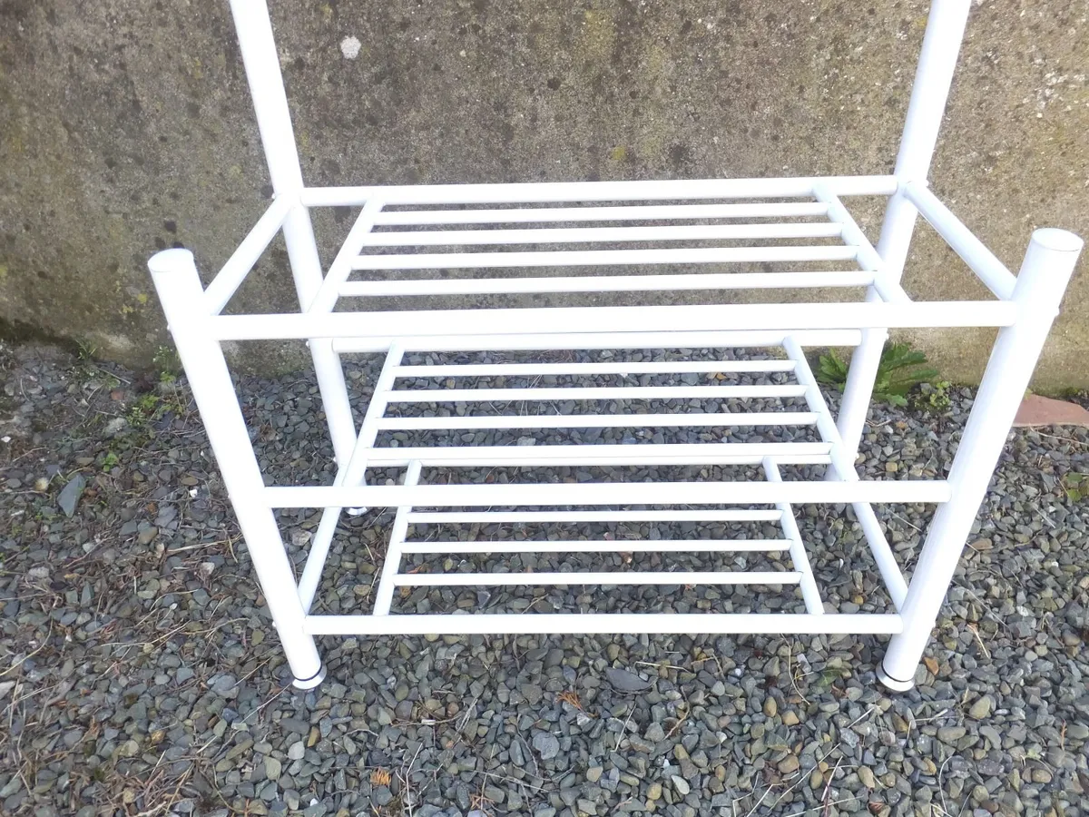 Coat rack stand and shoe rack - Image 4