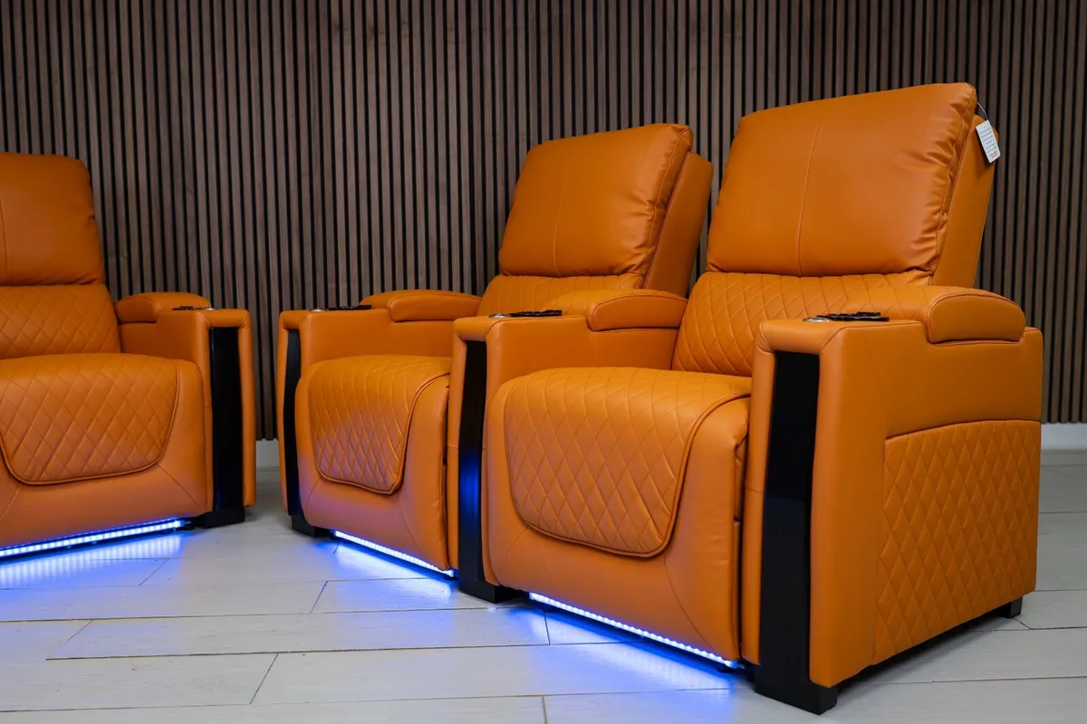 Sienna 3+2 Electric Leather Recliner Sofa - Image 4