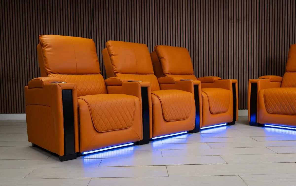 Sienna 3+2 Electric Leather Recliner Sofa - Image 3