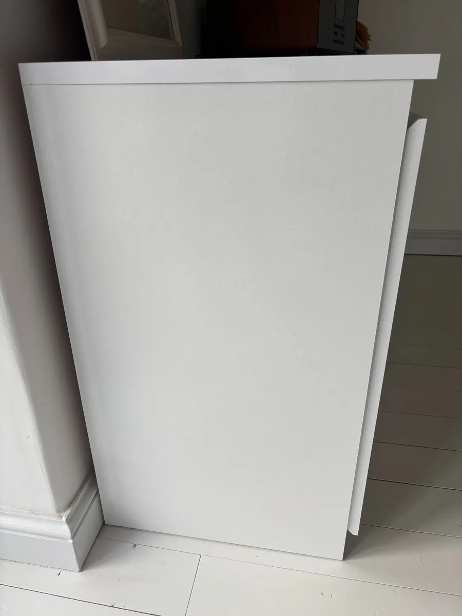 Pair Habitat high gloss Jenson sideboards - Image 2