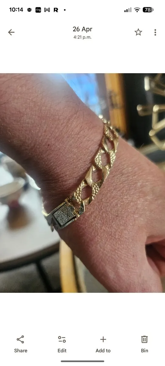 Gold bracelet - Image 4