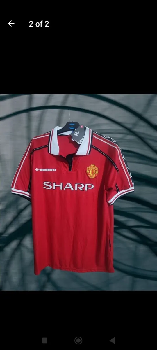 MAN UTD (RETRO/ KEANE 16 ) ,SIZE :L . - Image 2
