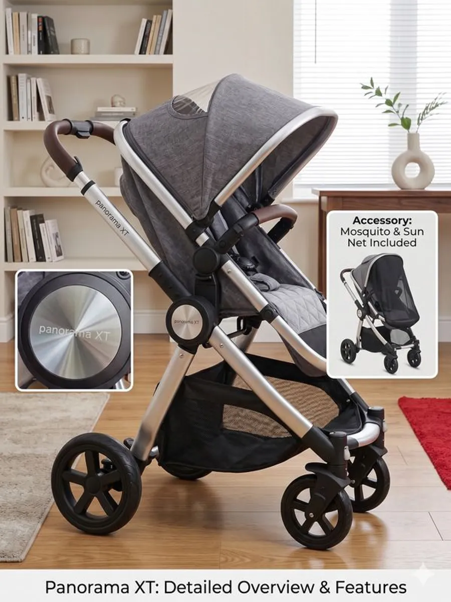 Panorama XT Pram / Stroller 2in1 (Very Good Condition) - Image 1