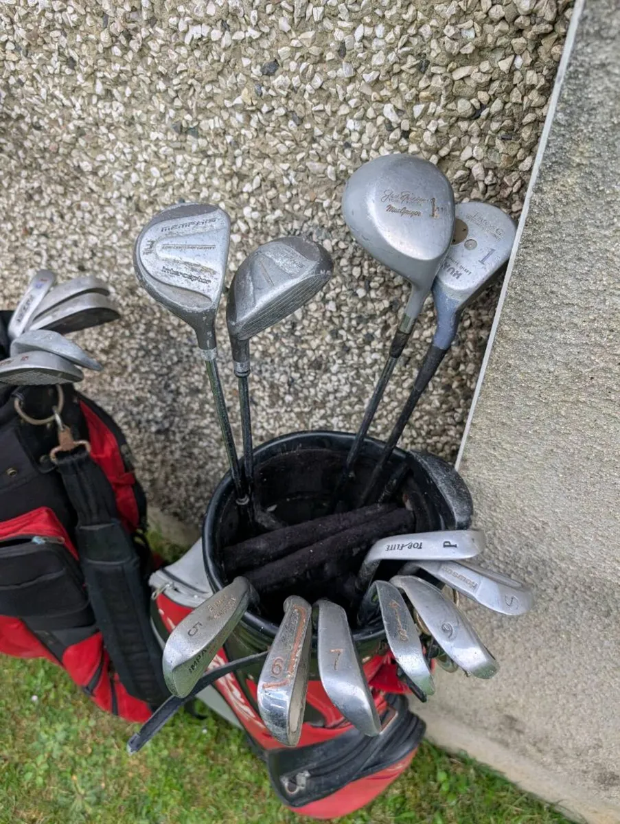 Adult mixed set of Golf clubs 100 each - Image 4
