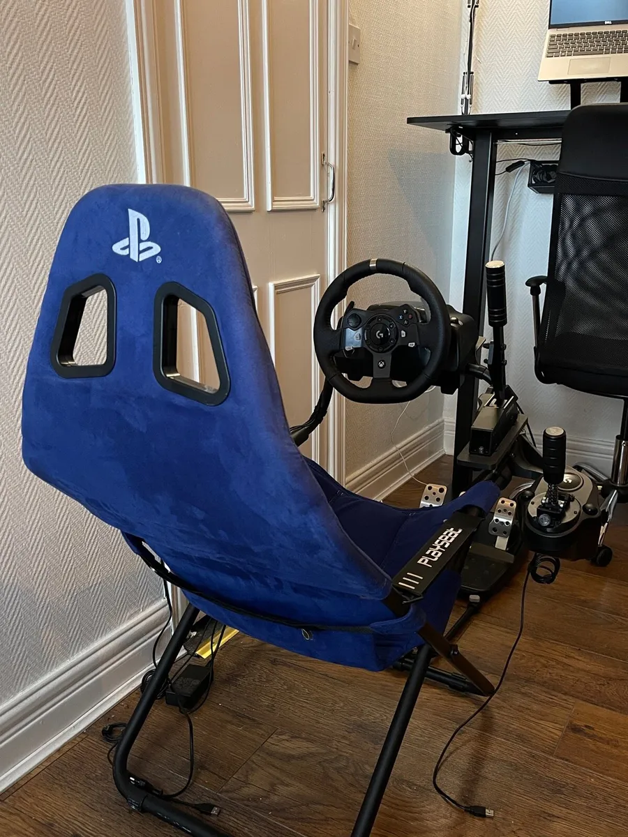Logitech g920 wheel gearbox playseat handbreak - Image 2