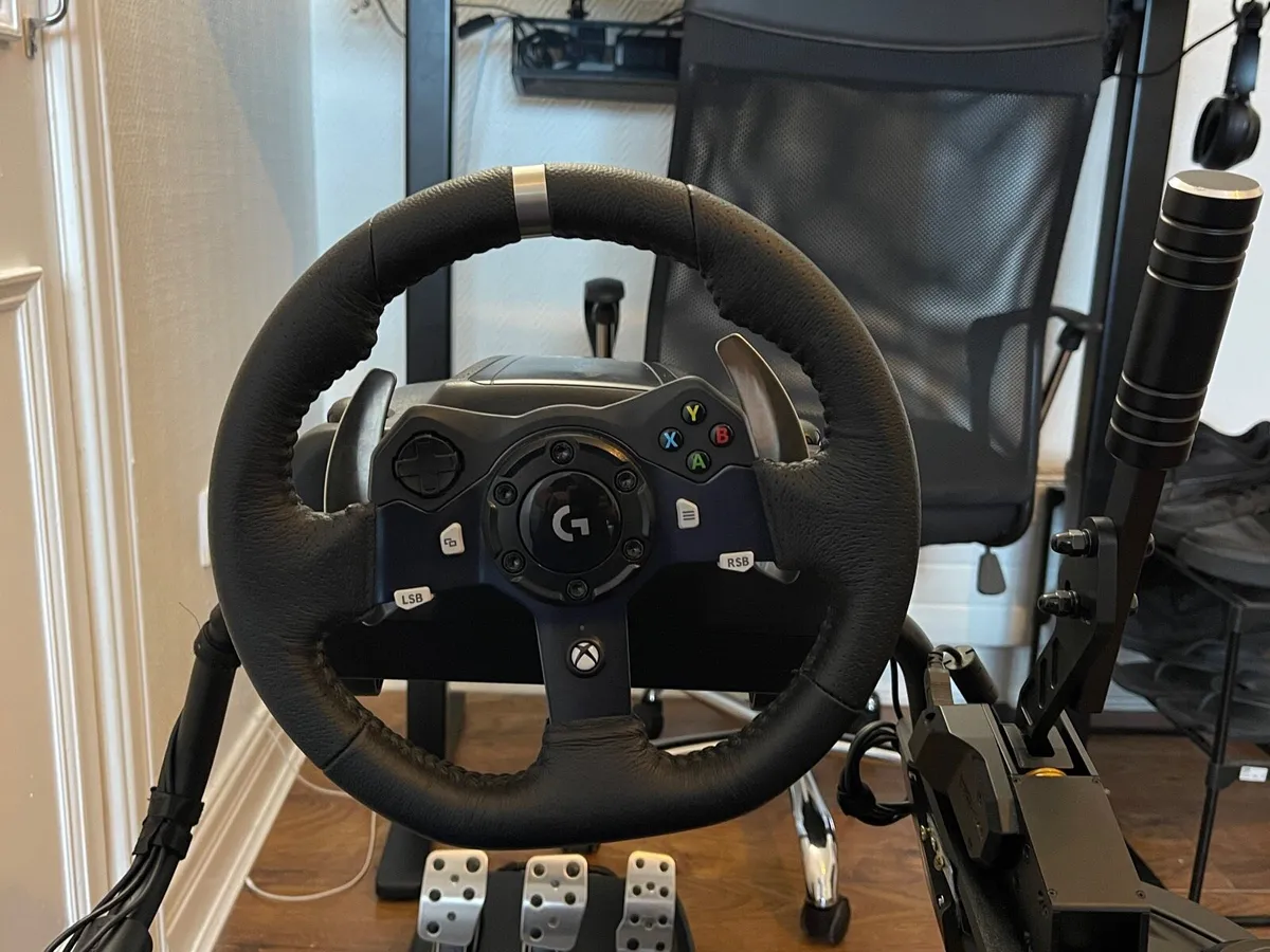 Logitech g920 wheel gearbox playseat handbreak - Image 3