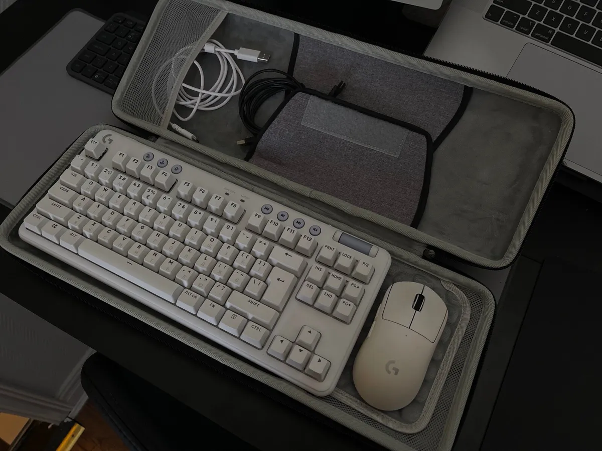 Logitech keyboard G715 TKL mouse Pro X Superlight - Image 2
