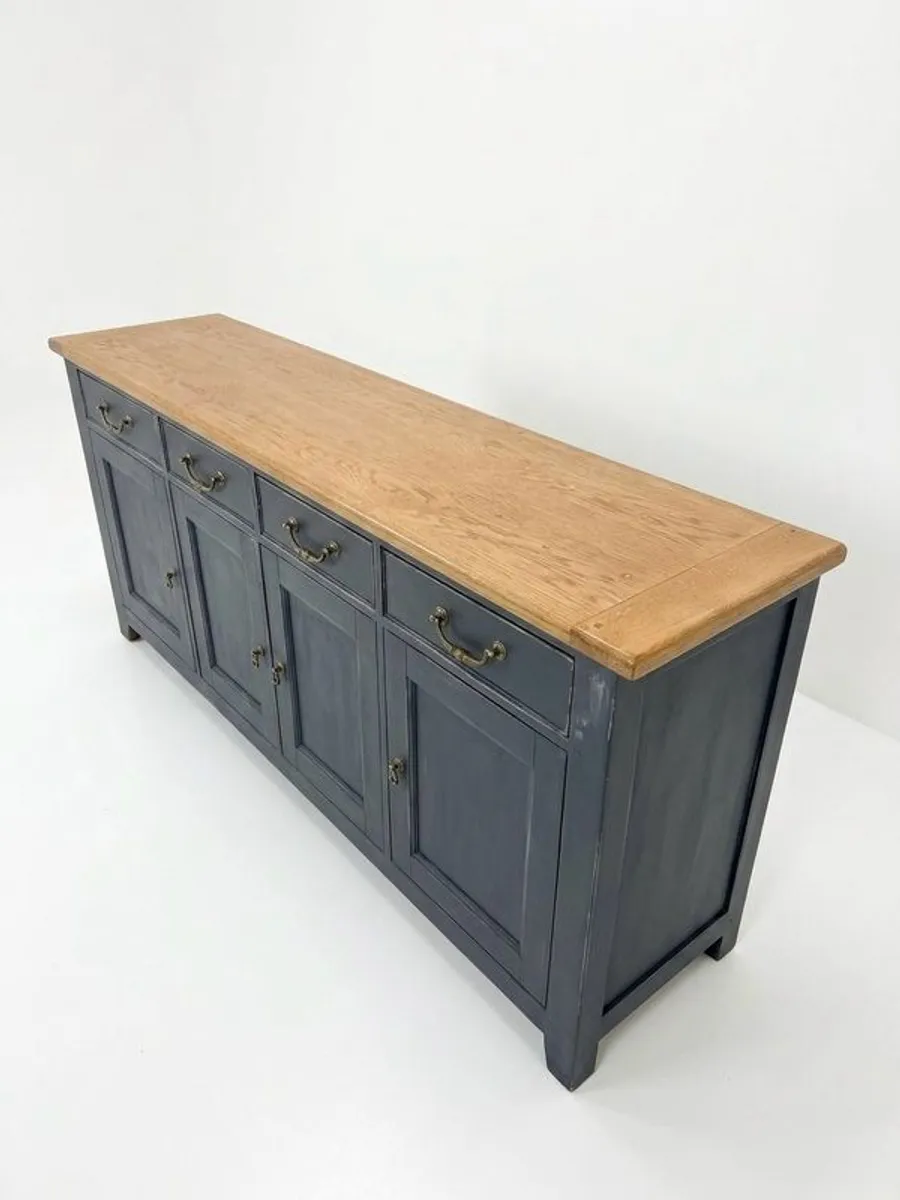 Willis & Gambier Large Industrial Style Distressed Sideboard or Dresser - Image 3