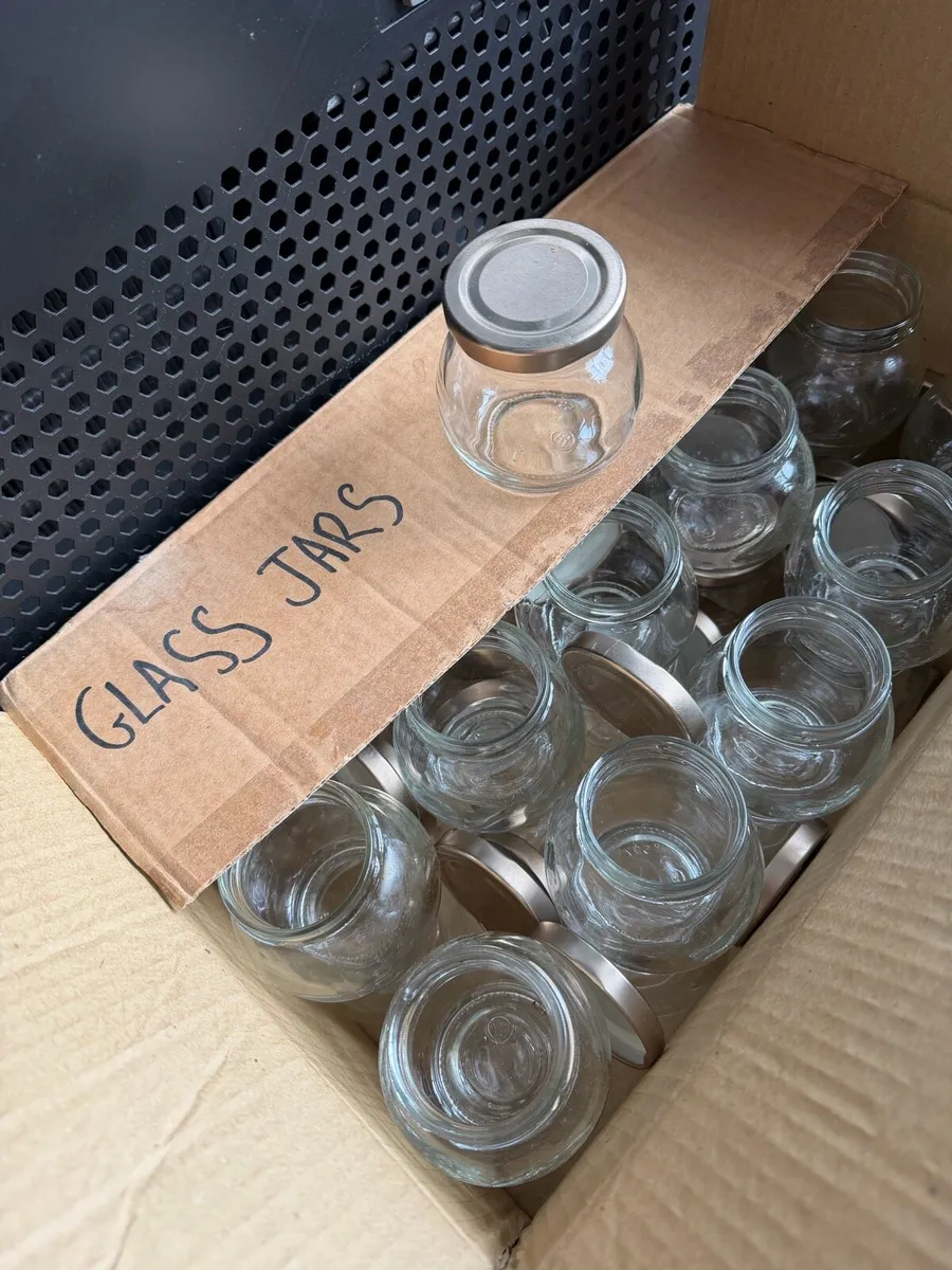Mini glass jars