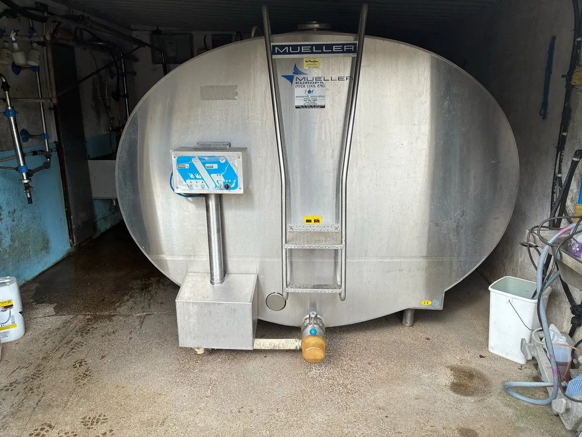 8200 lts mueller milk tank - Image 1