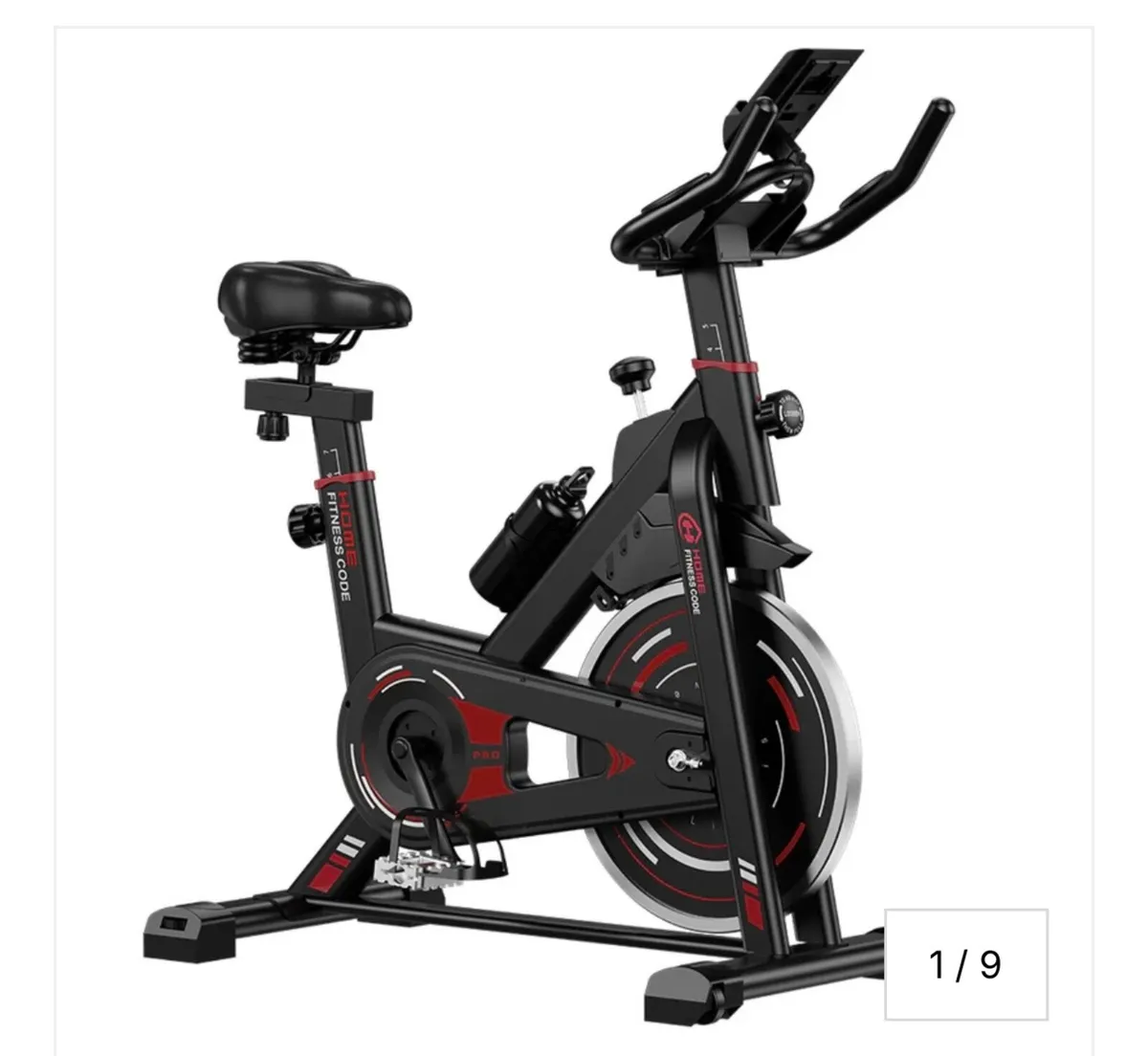 Stationary Exercise Bike, Flywheel 10KG - Image 1