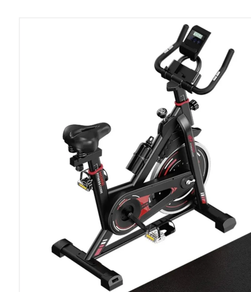 Stationary Exercise Bike, Flywheel 10KG - Image 2