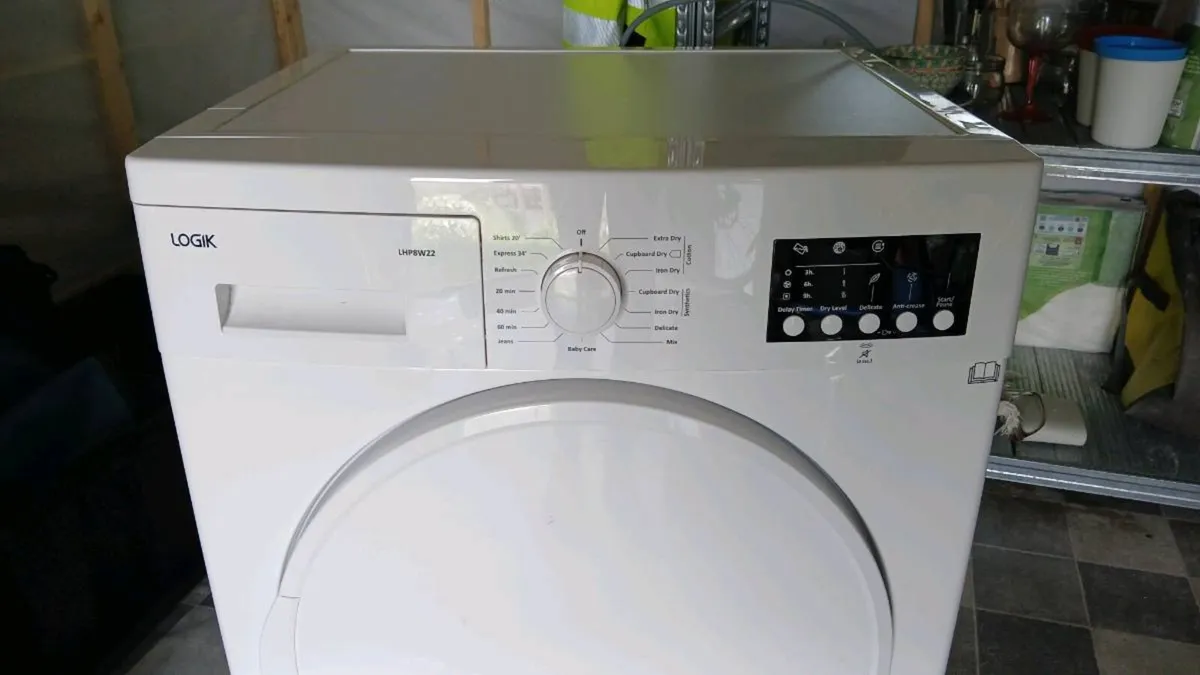 Logic Tumble Dryer 8kg - Image 2